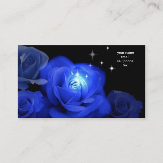 Product aanpassen visitekaartje (Voorkant)