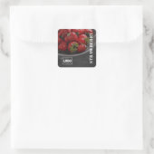 Product Brandy Aardbeien Logo Stickers (Tas)