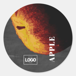Product Brandy Apple-Logo Ronde Sticker