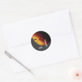 Product Brandy Apple-Logo Ronde Sticker (Envelop)