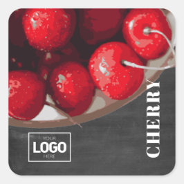 Product Brandy Cherry Logo Stickers