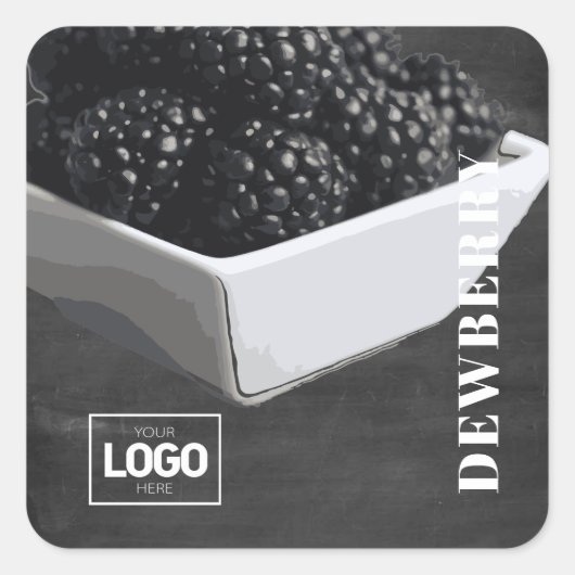 Product Brandy Dewberry Logo Stickers (Voorkant)