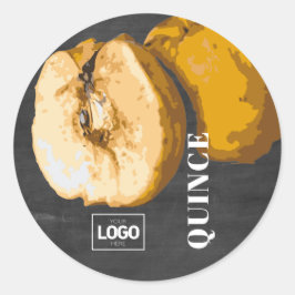 Product Brandy Quince-Logo Ronde Sticker