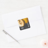Product Brandy Quince-Logo Vierkante Sticker (Envelop)