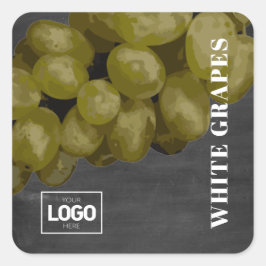 Product Brandy White Grapes Logo Stickers