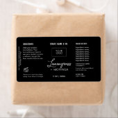  Product Customizable white & Black Label (Insitu)