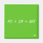 Product Eigenaar en Scrum Master Magnet (Voorkant)