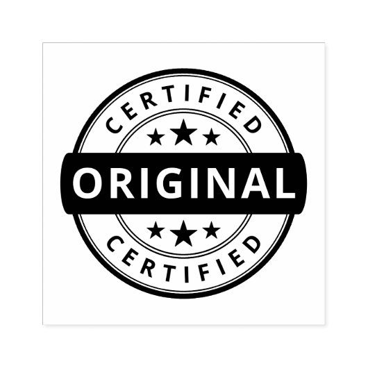 PRODUCT GECERTIFICEERD ORIGINELE RUBBERSTEMP RUBBERSTEMPEL (Afrduk)