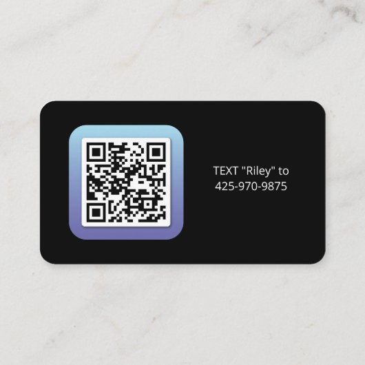 Product Genius Visitekaartje (Achterkant)