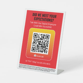 Product Genius voetstuk Reclamebord Met Voetstuk