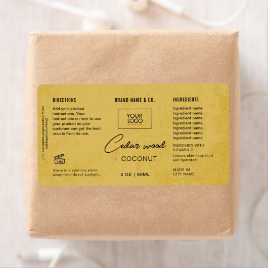 Product  Golden Rustic Label (Insitu)