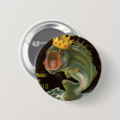 product kan kunst labelen, tandbaars ronde button 5,7 cm (Voorkant /achterkant)