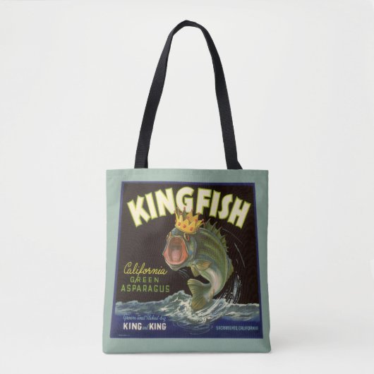 product kan kunst labelen, tandbaars tote bag (Voorkant)