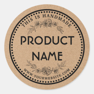 Product Label Kraft-papier
