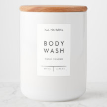 product label organisatie opslag - BODY WASH