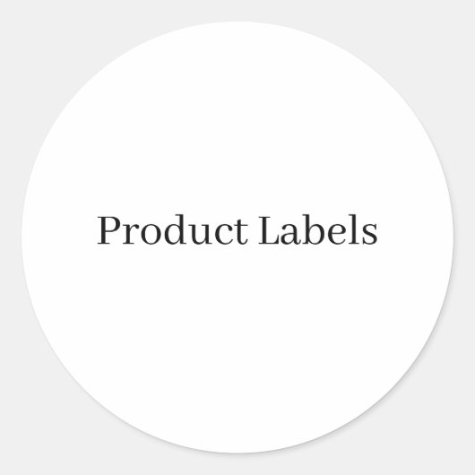 Product labels (Voorkant)