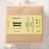 Product  Lemon Yellow Rustic Label (Insitu)