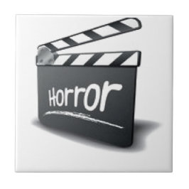 Product met cartoon art tegeltje