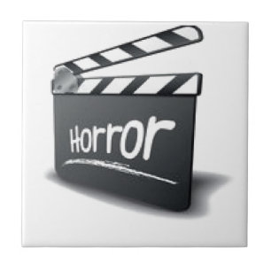 product met cartoon kunst tegeltje