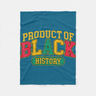 Product of black history african american heritage fleece deken