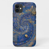 Product: Personalized Celestial Zodiac Spiral Case-Mate iPhone Case (Achterkant)