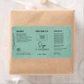 Product  Sage Green Rustic Label (Insitu)