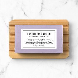 Product uit de lijst met zwarte rand- en lijningre labels