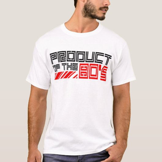 Product van de jaren 80 — T-shirt (Voorkant)