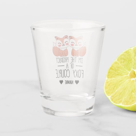 Product van een oxy-paar shot glas (Achterkant)