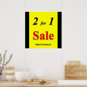 Product Verkoop Poster Matte (Keuken)