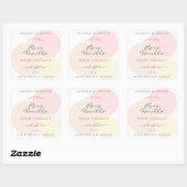  Product Verpakkingsetiketten Pastel Waterverf Vierkante Sticker (Vel)