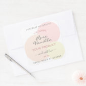  Product Verpakkingsetiketten Pastel Waterverf Vierkante Sticker (Envelop)