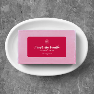 Product voor aangepaste Logo-kleurenscripts en sch Etiket