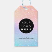 Productbeschrijving aangepast bedrijf - Omroepnaam Cadeaulabel (Voorkant)