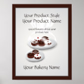 Productcode Donut Bakery Baker Poster (Voorkant)