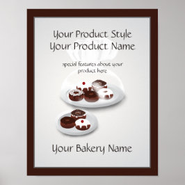 Productcode Donut Bakery Baker Poster