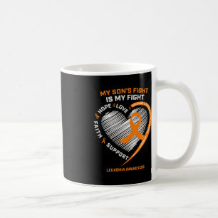 Producten Gift Dad Mom Leukemie Awareness Son Leuk Koffiemok