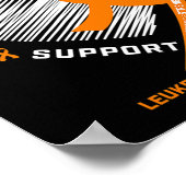 Producten Gift Dad Mom Leukemie Awareness Son Leuk Poster (Hoek)