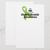 Producten met een oorzaak briefpapier (Voorkant / Achterkant)