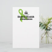 Producten met een oorzaak briefpapier (Staand voorkant)