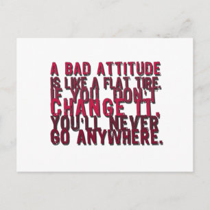 producten met een slechte attitude briefkaart