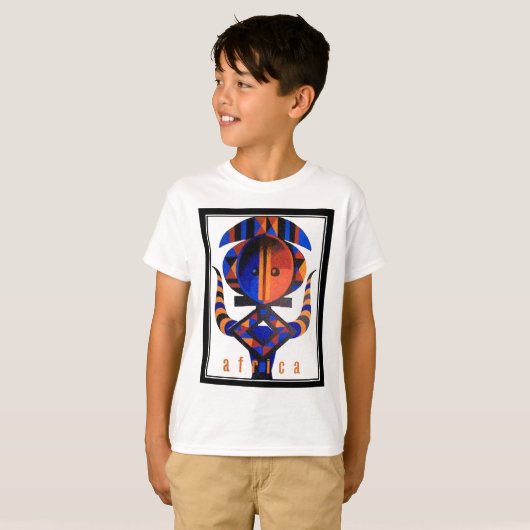 producten van afrika t-shirt (Voorkant volledig)