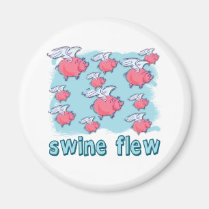 Producten van de Humor tegen varkensgriep Magneet