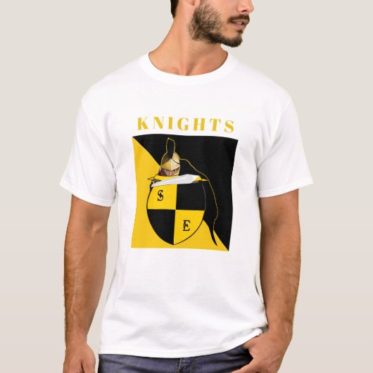 Producten van de middelbare school in het zuidoost t-shirt (Voorkant)