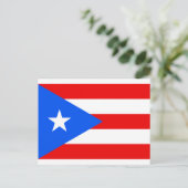 producten van de Puerto Ricaanse vlag Briefkaart (Staand voorkant)