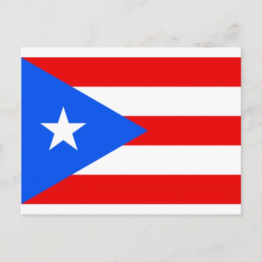 producten van de Puerto Ricaanse vlag Briefkaart (Voorkant)