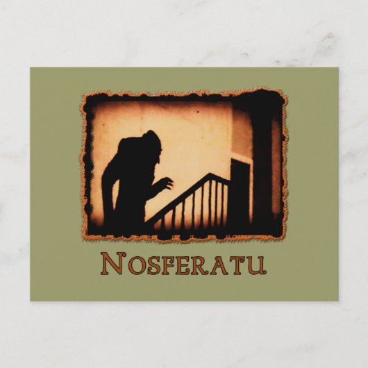 Producten van de Vampier van Nosferatu de Enge Briefkaart (Voorkant)