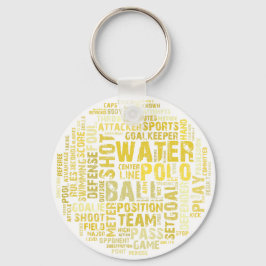 Producten van de waterklok van het Polo Sleutelhanger