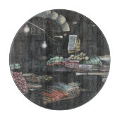 Producten van een geagglomereerde oogst, Jerusalem Snijplank (Voorkant)