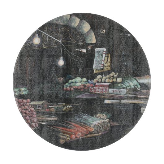 Producten van een geagglomereerde oogst, Jerusalem Snijplank (Voorkant)